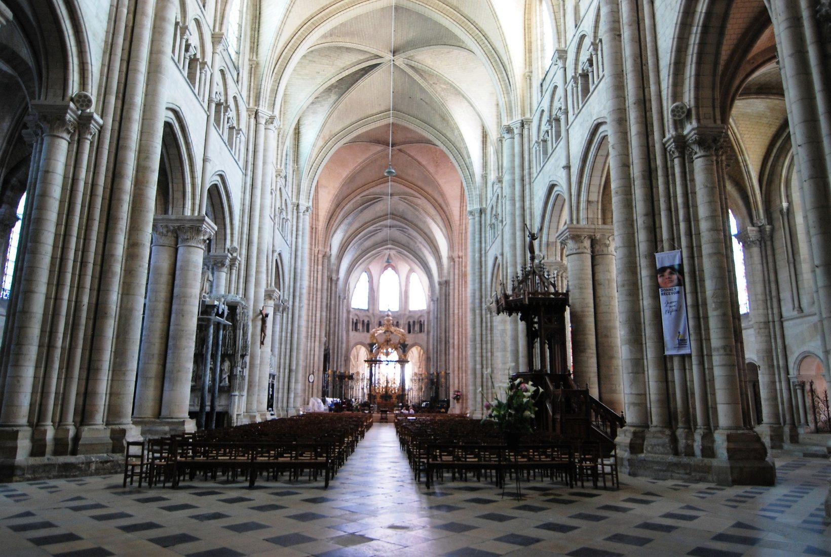Sens, the original gothic cathedral.